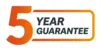 5 Year Guarantee
