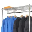 Chrome clothing rail