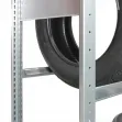 GalvaPro Tyre Rack - end frame