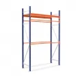 Picking garment rack with extra shelf