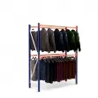 Picking garment rack with load