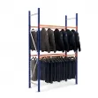Picking garment rack with load