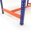 Footrest (blue and orange)
