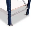 Picking 500 Shelving Unit in blue and grey with melamine Picking 500 Shelving Unit in blue and grey with melamine