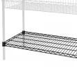 Black wire shelf