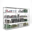 Galva Picking 250 Shelving Unit - row of 2 bays Galva Picking 250 Shelving Unit - row of 2 bays