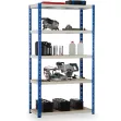C-Max 200 Shelving Unit in white - chipboard