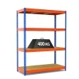 C-Plus 400 Shelving Unit - blue and orange