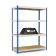 C-Plus 400 Shelving Unit - blue and grey