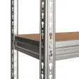 C-Plus 400 Shelving Unit - galvanised with chipboard