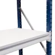 Picking 500 Shelving Unit in blue and grey with melamine Picking 500 Shelving Unit in blue and grey with melamine