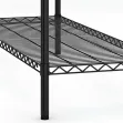 Black wire shelf