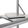 Galvanised Picking 500 Shelving Unit with metal panels Galvanised Picking 500 Shelving Unit with metal panels
