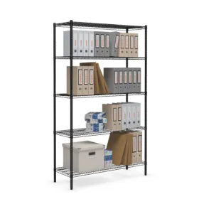 Black Wire Shelving Unit Black Wire Shelving Unit