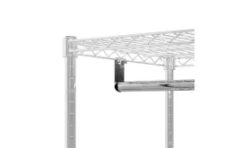 Chrome clothing rail