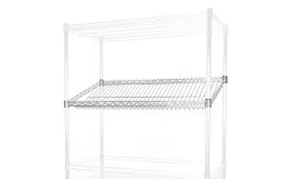 Chrome display shelf